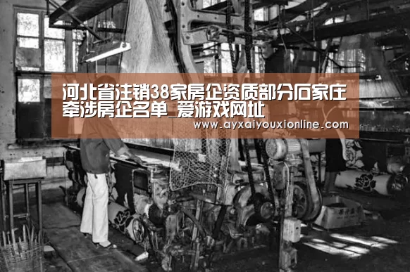 河北省注销38家房企资质部分石家庄牵涉房企名单_爱游戏网址(图1)